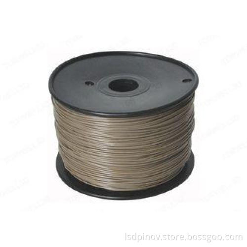 Gold Plastic ABS 1.75MM ABS Filament round shape For FDM 3D